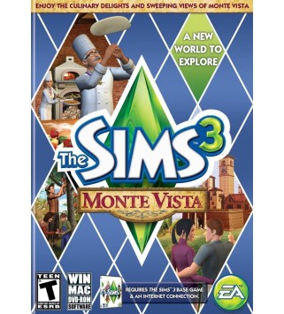 The Sims 3 - Monte Vista DLC Origin / EA app Key GLOBAL